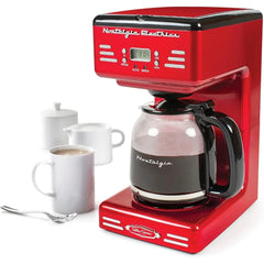 Retro 12-Cup Coffee Maker