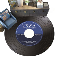Retro Vinyl Record Rug