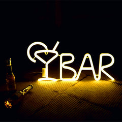 LED Bar Neon Sign